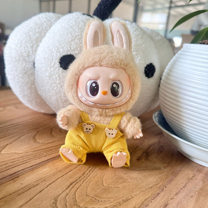 Labubu Doll Yellow Overall
